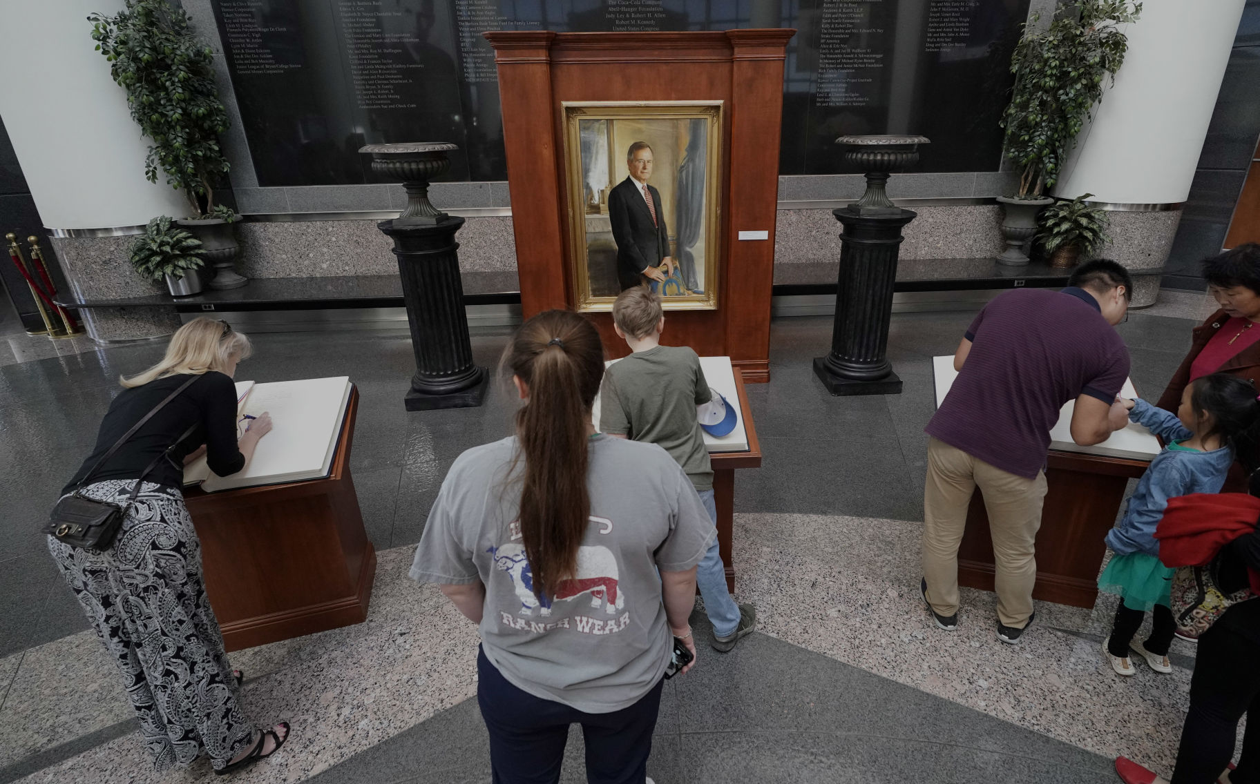 George HW Bush